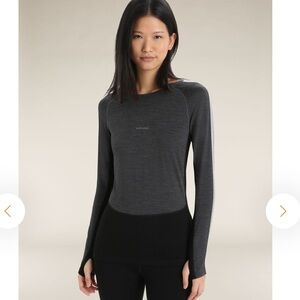 Icebreaker Women's 200 ZoneKnit™ Long Sleeve Crewe Thermal Top